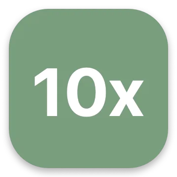 10x logo