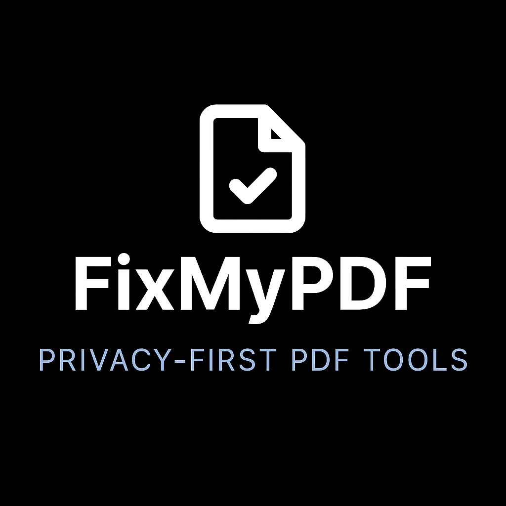 FixMyPDF - Productivity Launched logo