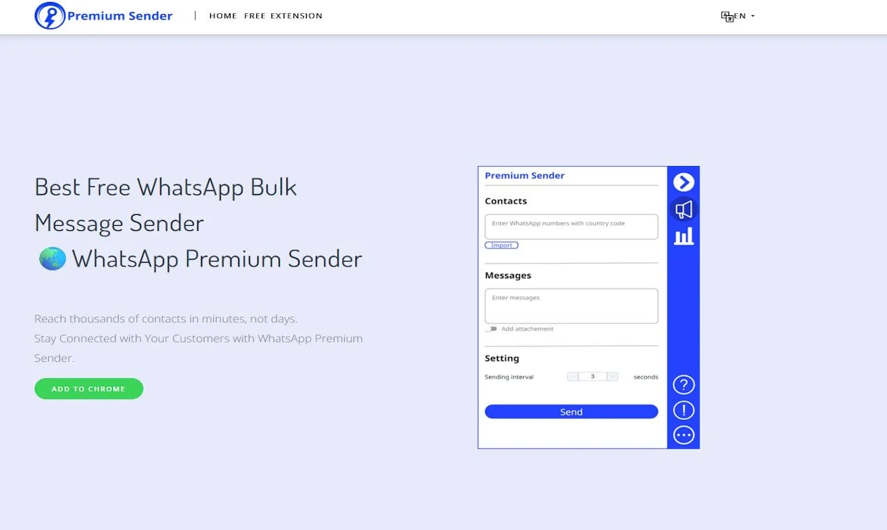 Premium Sender - Artificial Intelligence Launched logo