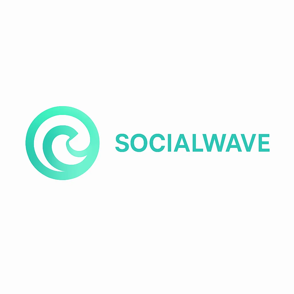 SocialWave - Marketing MVP logo