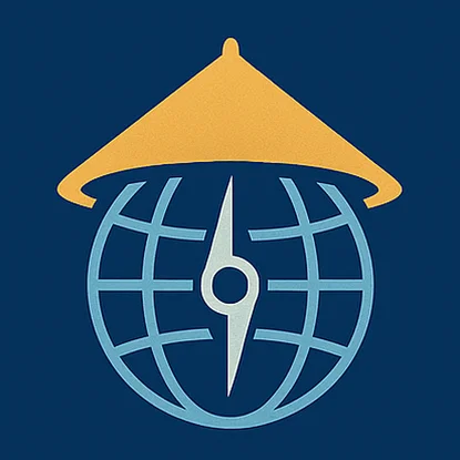 Globetrotter Guru - Travel Technology Concept logo