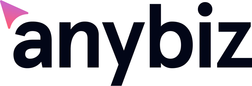 AnyBiz - Artificial Intelligence Launched logo